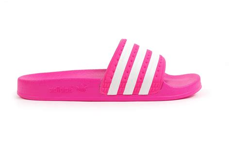 adidas slipper met kurk roze|Adidas sandalen slippers.